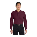 Port Authority K500LS Silk Touch Long Sleeve Polo