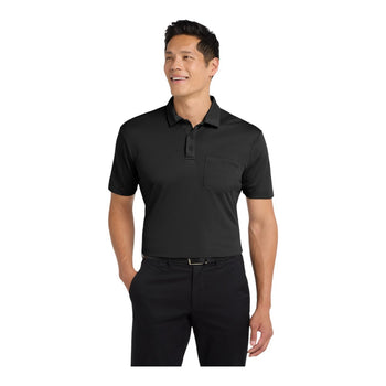 Port Authority K540P Silk Touch Performance Pocket Polo