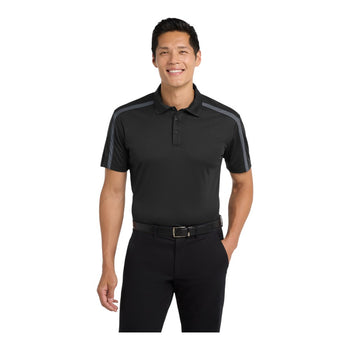 Port Authority K547 Silk Touch Performance Colorblock Stripe Polo