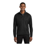 Port Authority K805 Vertical Texture 1/4-Zip Pullover