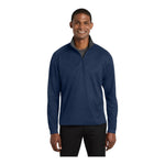 Port Authority K805 Vertical Texture 1/4-Zip Pullover