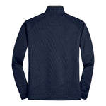 Port Authority K805 Vertical Texture 1/4-Zip Pullover