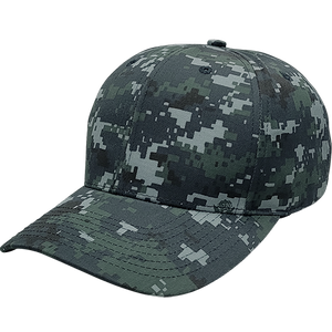 Cali Headwear KL100ND Navy Digital Camo 6 Panel Cap USA Made - 