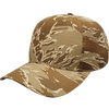 Cali Headwear KL100TT Tiger Tan Camo 6 Panel Cap USA Made