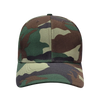 Cali Headwear KL100WC Woodland Camo 6 Panel Cap USA Made