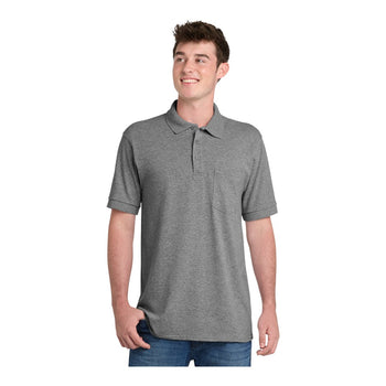 Port & Company KP55P Core Blend Jersey Knit Pocket Polo
