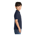 Port & Company KP55Y Youth Core Blend Jersey Knit Polo