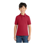 Port & Company KP55Y Youth Core Blend Jersey Knit Polo