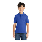 Port & Company KP55Y Youth Core Blend Jersey Knit Polo