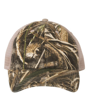 Kati LC101V Licensed Camo Washed Mesh Cap - 