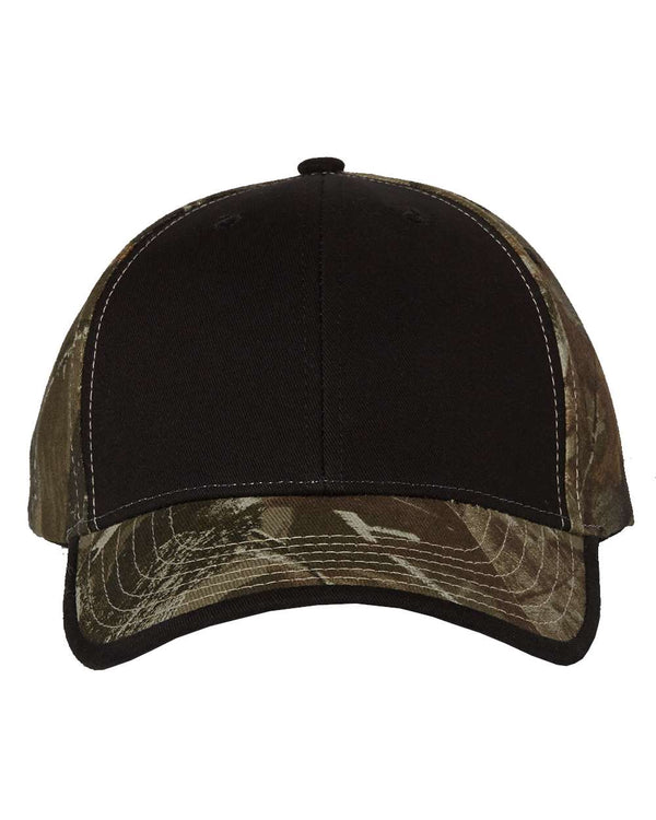 Kati LC102 Solid Front Camo Back Cap