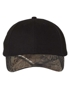 Kati LC25 Solid Crown with Camo Visor Cap - 