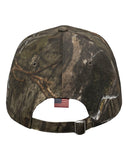 Kati LC350 Camo Woven USA Flag Cap