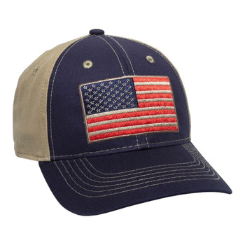 Outdoor Cap USA-165 Cotton Twill Canvas Back Cap