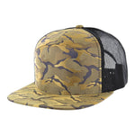 Kamel 707 7 Panel Nylon Camo Trucker Hat 707 Series