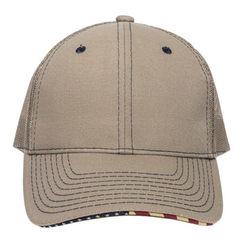 Outdoor Cap USA-800M Pro Mid Crown Mesh Back