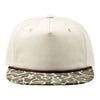Blank Rope Hats Camo 5-Panel Snapback