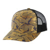 KAMEL 815NCT 6 Panel Nylon Camo Trucker Hat 815 series