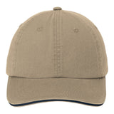 Port Authority C830 Sandwich Bill Cap with Striped Closure