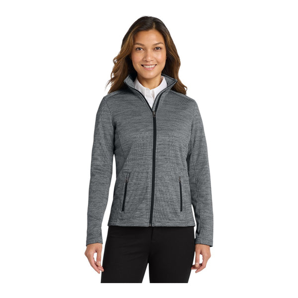 Port Authority L231 Women’s Digi Stripe Fleece Jacket