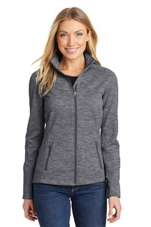 Port Authority L231 Women's Digi Stripe Fleece Jacket - 
