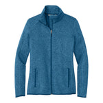 Port Authority L232 Women's Sweater Fleece Jacket