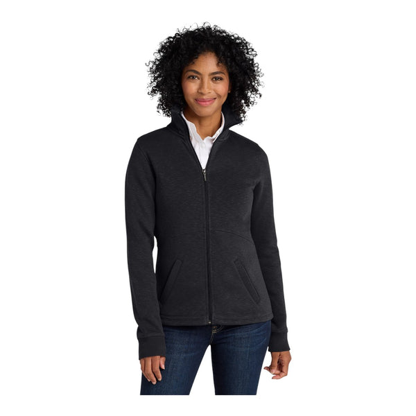 Port Authority L293 Women's Slub Fleece Full-Zip Jacket