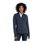 Port Authority L293 Women's Slub Fleece Full-Zip Jacket