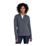Port Authority L293 Women's Slub Fleece Full-Zip Jacket