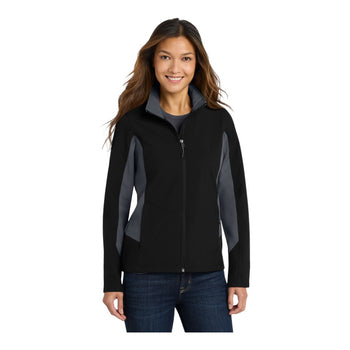 Port Authority L318 Women's Core Colorblock Soft Shell Jacket
