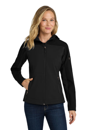 Port Authority L335 Women's Hooded Core Soft Shell Jacket - 