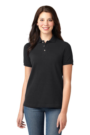 Port Authority L420 Women's Heavyweight Cotton Pique Polo - 