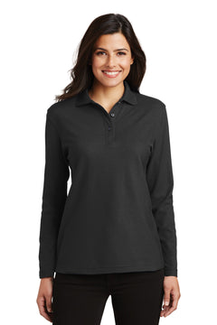 Port Authority L500LS Women's Silk Touch Long Sleeve Polo - 