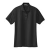 Port Authority L500 Ladies Silk Touch Polo - Black