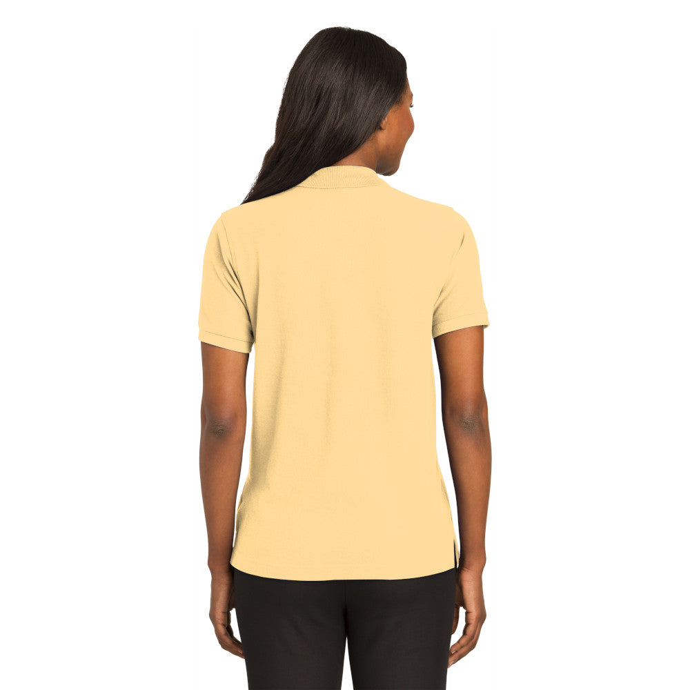 Port Authority L500 Ladies Silk Touch Polo - Banana – The Park Wholesale