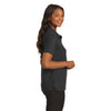 Port Authority L500 Ladies Silk Touch Polo - Black