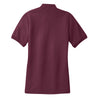 Port Authority L500 Ladies Silk Touch Polo - Burgundy