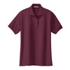 Port Authority L500 Ladies Silk Touch Polo - Burgundy