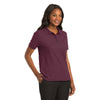 Port Authority L500 Ladies Silk Touch Polo - Burgundy
