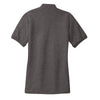 Port Authority L500 Ladies Silk Touch Polo - Charcoal Heather Grey