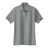 Port Authority L500 Ladies Silk Touch Polo - Cool Grey