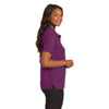 Port Authority L500 Ladies Silk Touch Polo - Deep Berry