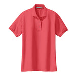 Port Authority L500 Ladies Silk Touch Polo - Hibiscus