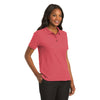 Port Authority L500 Ladies Silk Touch Polo - Hibiscus