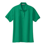 Port Authority L500 Ladies Silk Touch Polo - Kelly Green
