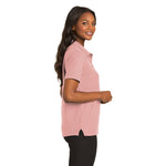Port Authority L500 Ladies Silk Touch Polo - Light Pink