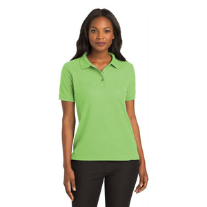 Port Authority L500 Ladies Silk Touch Polo - Lime - 