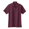 Port Authority L500 Ladies Silk Touch Polo - Maroon