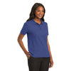 Port Authority L500 Ladies Silk Touch Polo - Mediterranean Blue