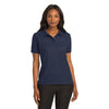 Port Authority L500 Ladies Silk Touch Polo - Navy